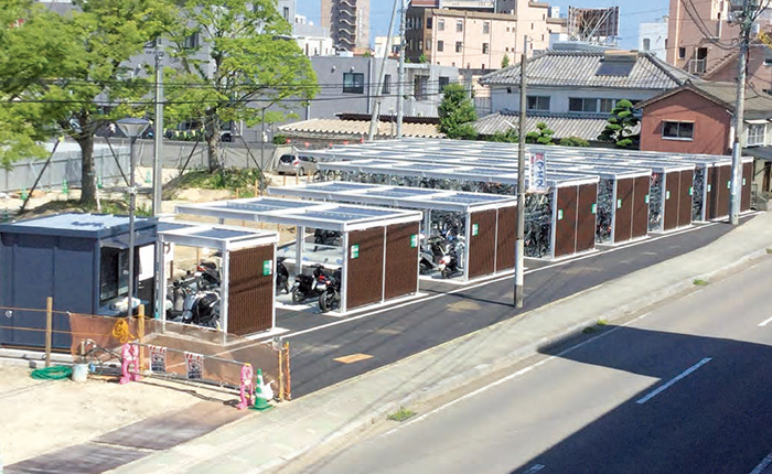 長崎県大村市駅前駐輪場 Z-3